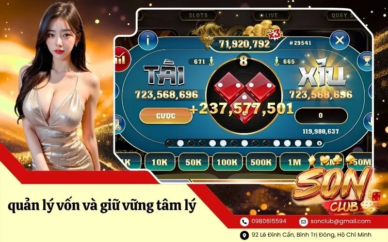 quản lý vốn và giữ vững tâm lý